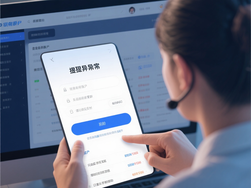 面对提款异常的情况，用户不必过于焦虑，可以按照以下